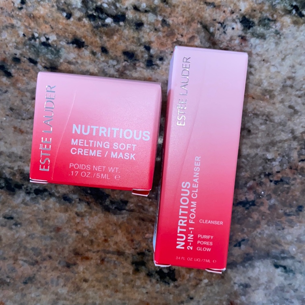 Estée Lauder Nutritious Cleanser & Creme sample